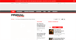 Desktop Screenshot of primalsurvival.org